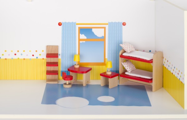 Puppenmöbel Kinderzimmer, goki basic.