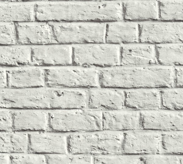 A.S. Création Tapete - Metropolitan S, # 369122, Steinoptik weiß.grau, 10,05m x 0,53m