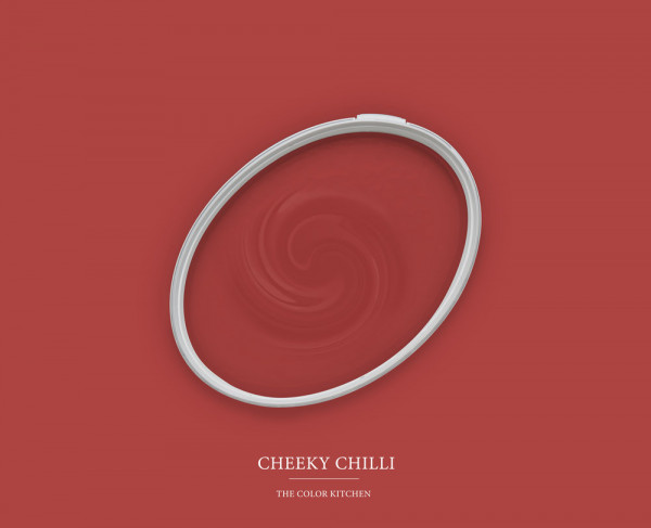 A.S. Création DD125716 The Color Kitchen Cheeky Chilli TCK7005 2,5l Rot Matt