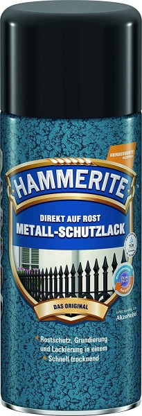 Akzo Nobel - Hammerite, Hammerschlag silbergrau, 400ml Sprühdose