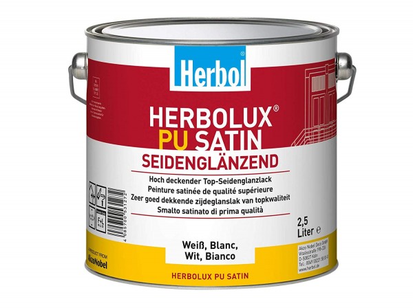 Herbol Herbolux PU Satin 2,5l, weiss