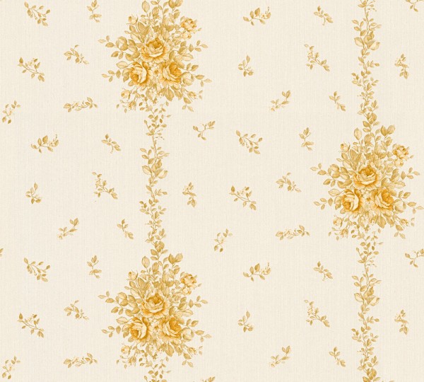 A.S. Création Château 5 345003 Vlies Beige Creme Metallic