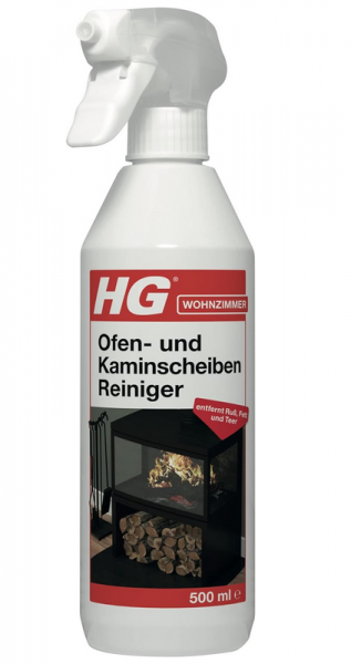 HG Ofen - und Kaminscheiben Reiniger 500 ml Spray