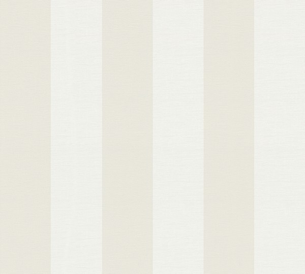 A.S. Création, Simply Stripes, # 314055, Vliestapete, Streifen, Beige Weiß