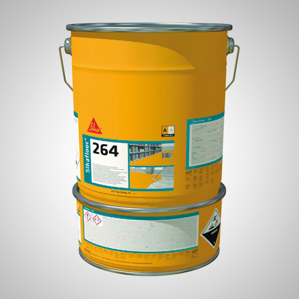 Sikafloor 264 N A+B 10kg, kieselgrau