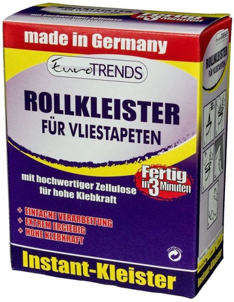 Euromaster Rollkleister 10 Stück 200g für Vliestapeten in 3 Min. gebrauchsfertig extrem ergiebig