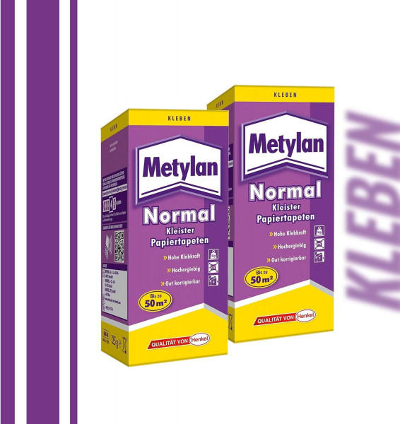 Tapetenkleister Metylan® normal, 2 Pck, bis zu 100qm