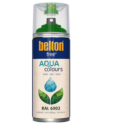 Belton Free Matt wasserbasierend 400 ml RAL 6002 laubgrün