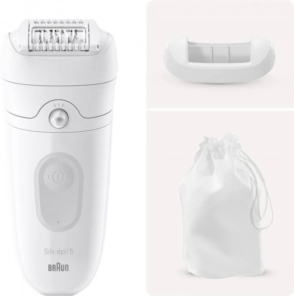 Braun Silk-épil 5 Epilierer Weiß