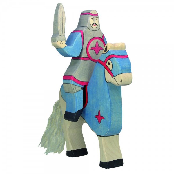 Blauer Ritter, reitend (ohne Pferd)