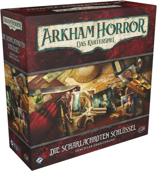 Fantasy Flight Games, Arkham Horror: LCG – Die scharlachroten Schlüssel, Ermittler-Erweiterung