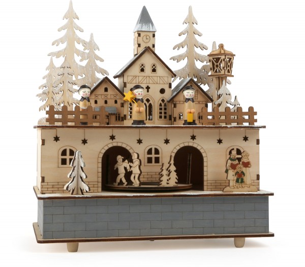 Legler Spieluhr und Lampe &quot;Kleines Dorf&quot; - small foot