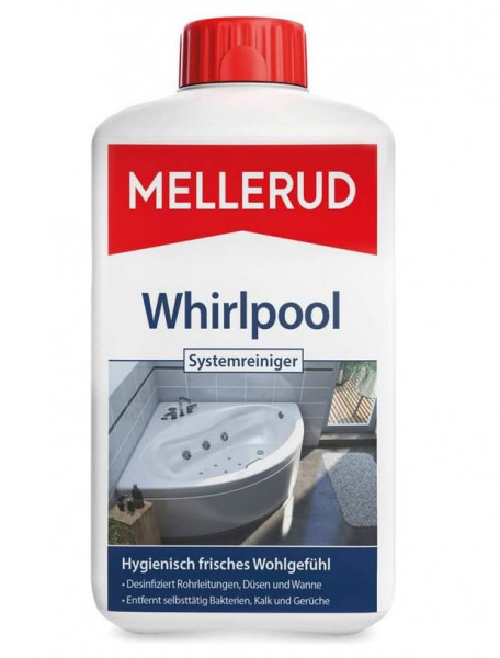 MELLERUD Whirlpool Systemreiniger gegen Kalk, Keime, Algen, Bakterien &amp; Gerüche |1 l