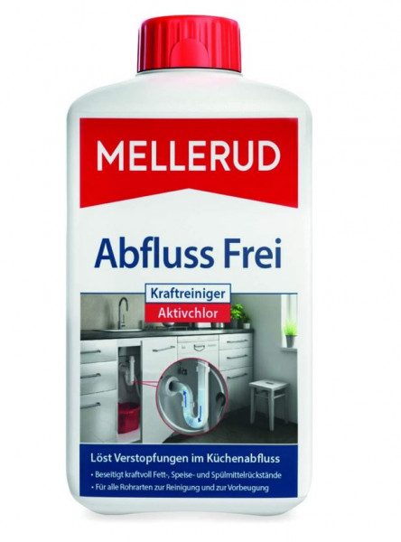 Mellerud Abfluss Frei Kraftreiniger Aktivchlor 1 l