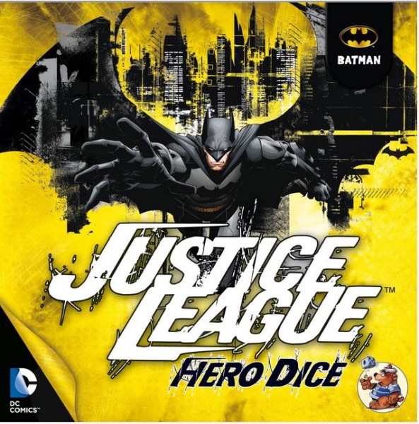 Asmodee - Justice League: Hero Dice - Batman Set Deutsch - gelb