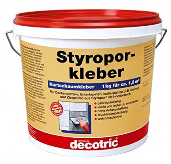 Decotric Styropor- und Renoviervlies-Kleber14kg