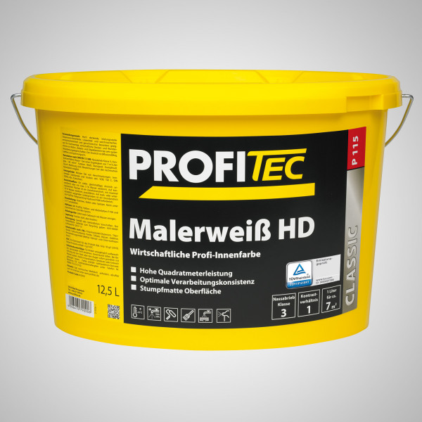 Profi Tec P115 Malerweiß HD 5l, weiss