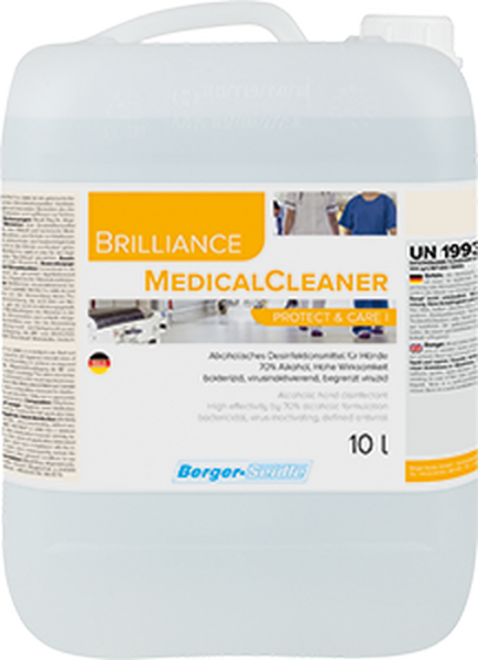 Berger-Seidle Handdesinfektion Brilliance MedicalCleaner Protect &amp; Care