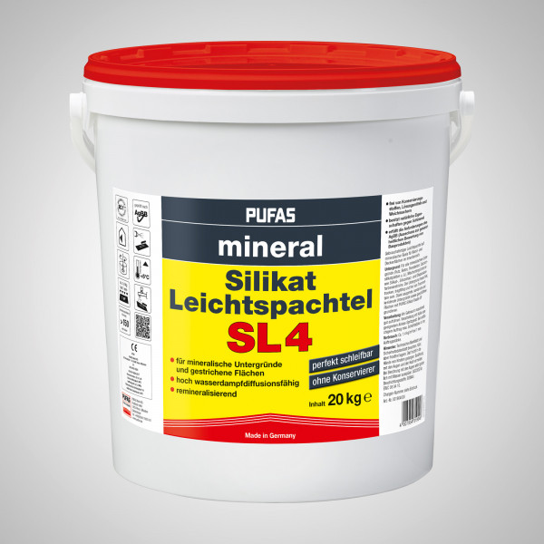 Pufas Silikat Leichtspachtel SL4 20kg $$