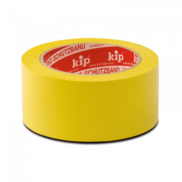 315 Kip PVC-Schutzband-glatt gelb 33x30m