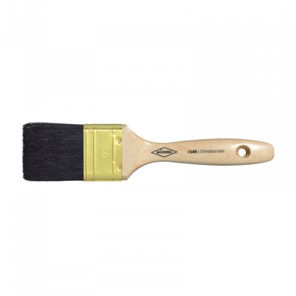 WIS Lackierpinsel flach schw. Chin. 40