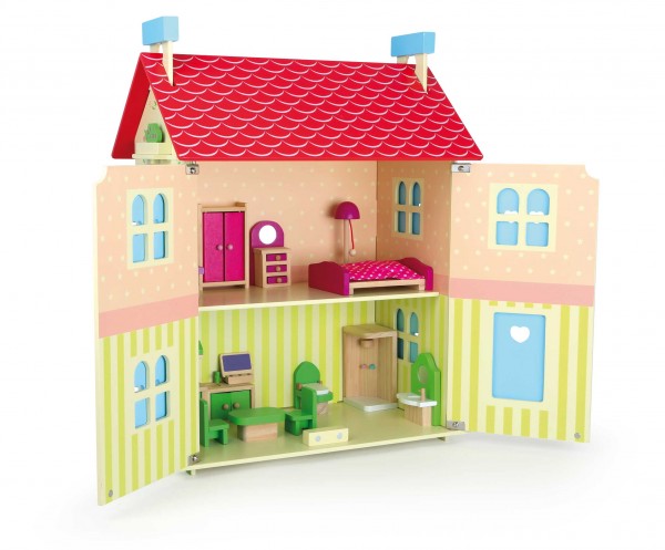 Legler Puppenhaus mit abnehmbarem Dach - small foot