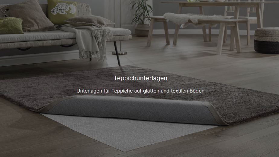 TEPPICHUNTERLAGEN
