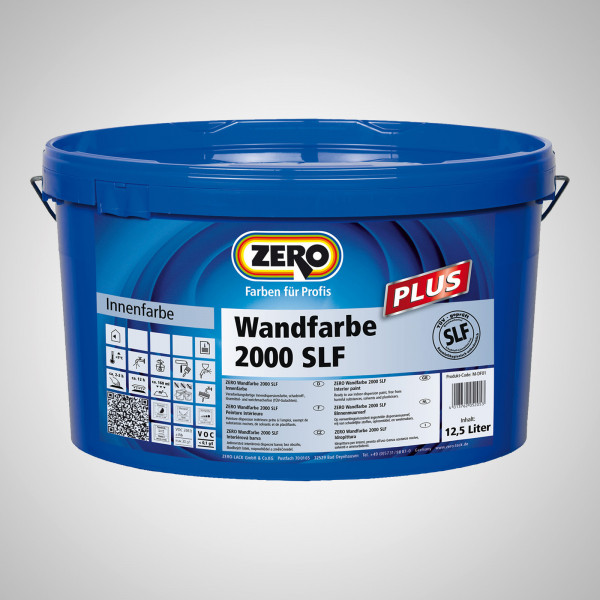 ZERO Wandfarbe 2000 SLF 12,5l, weiss