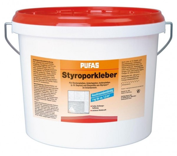 PUFAS Styropor- und Renoviervlies-Kleber 14kg