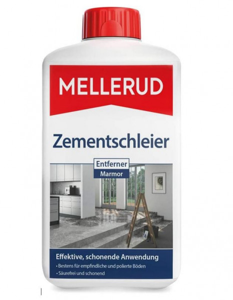 MELLERUD Zementschleier Entferner | 1 x 2,5 l | Effizientes Reinigungsmittel gegen Zementschleier, Z