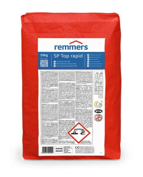 Remmers SP Top rapid | Sanierputz schnell, 20kg