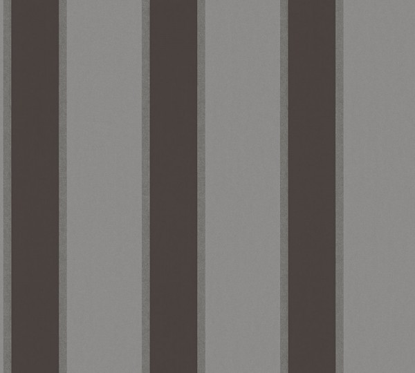 A.S. Création Alpha 333294 Vlies Grau Metallic Schwarz