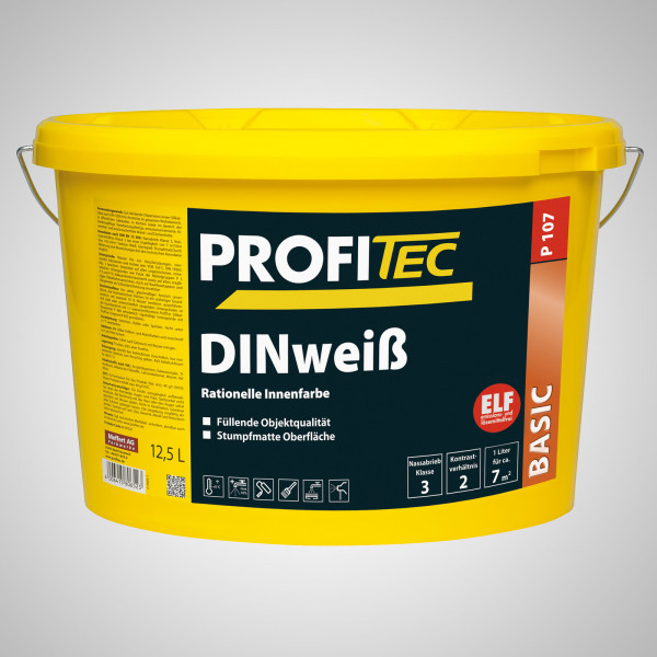 PT P107 DINweiß 12,5l, weiss