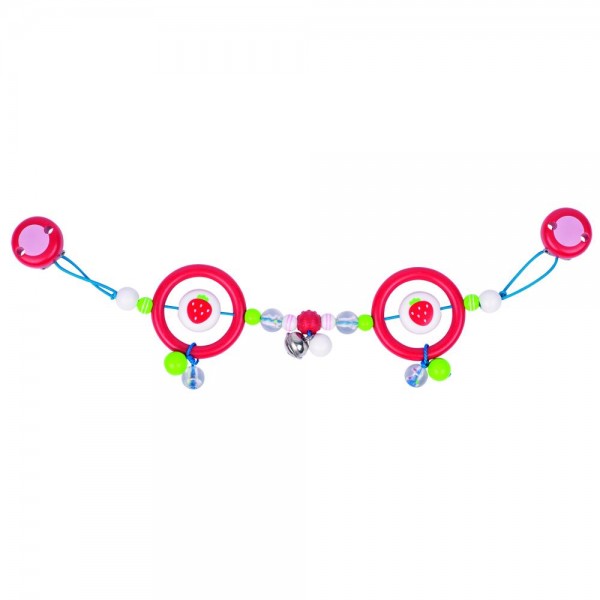 Kinderwagenkette Erdbeere