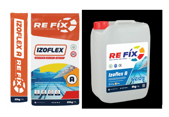 Refix Isoflex A und B 25 + 8 KG