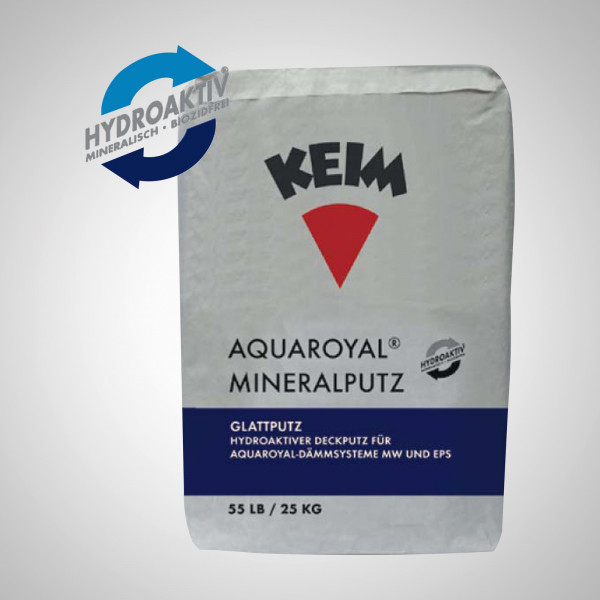 KEIM AquaROYAL-MP Glattputz 25kg, weiss