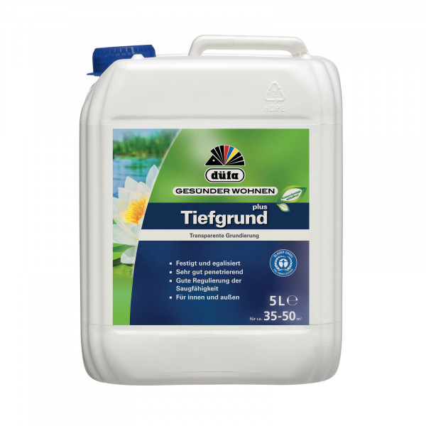 Düfa GW Tiefgrund plus 5l FARBLOS