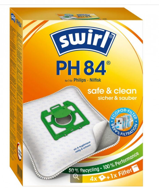 Swirl® PH 84 Ecopor® Staubsaugerbeutel