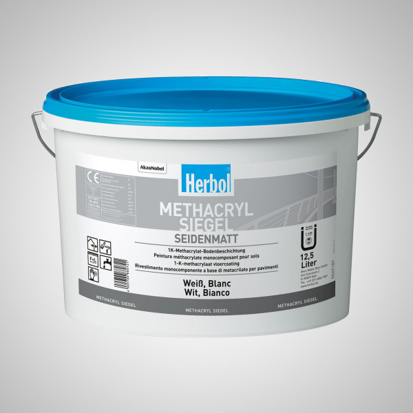 Herbol Methacryl-Siegel 12,5l, weiss