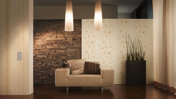 A.S. Création Free Nature 343964 Vlies Beige Braun