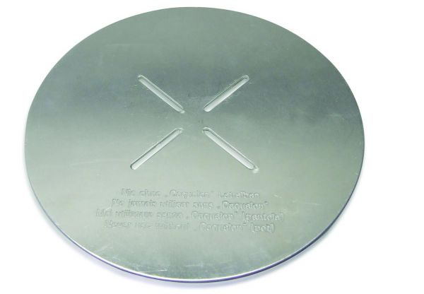 Kela 66595 Flammenverteiler für Käse-Fondue, Aluminium, 15,5 cm Durchmesser, Balerno