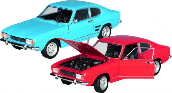 Ford Capri (1969), Spritzguss, 1:24, L= 17,5 cm