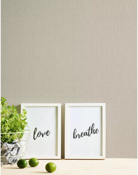 AS Vliestapete New Elegance beige/creme Unis 375502