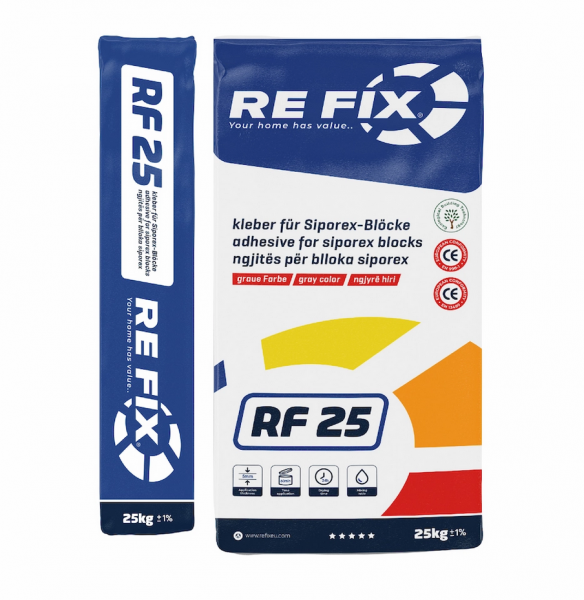 Refix KLEBER FÜR SIPORTEX BLÖCKE RF 25 25 kg