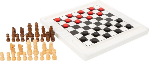 small foot - Brettspiel Schach und Dame