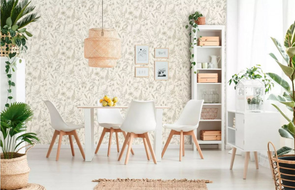 AS Vliestapete Casual Living Grün Pflanzen 373635