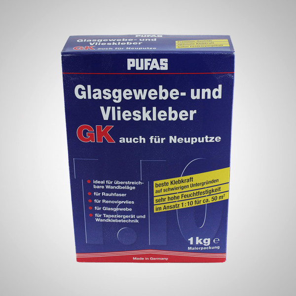 Pufas Glasgewebe- und Vlieskleber GK 1kg