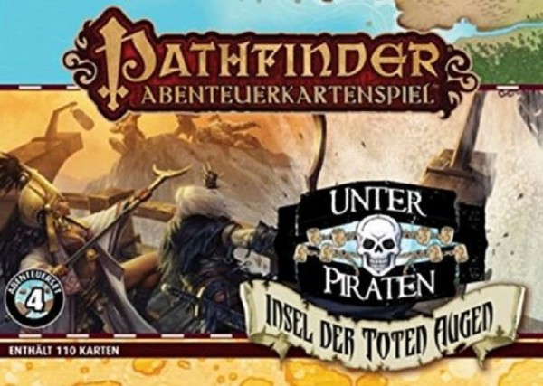 Pathfinder Abenteuerkartenspiel Insel der Toten Augen/Unter Piraten Set 4