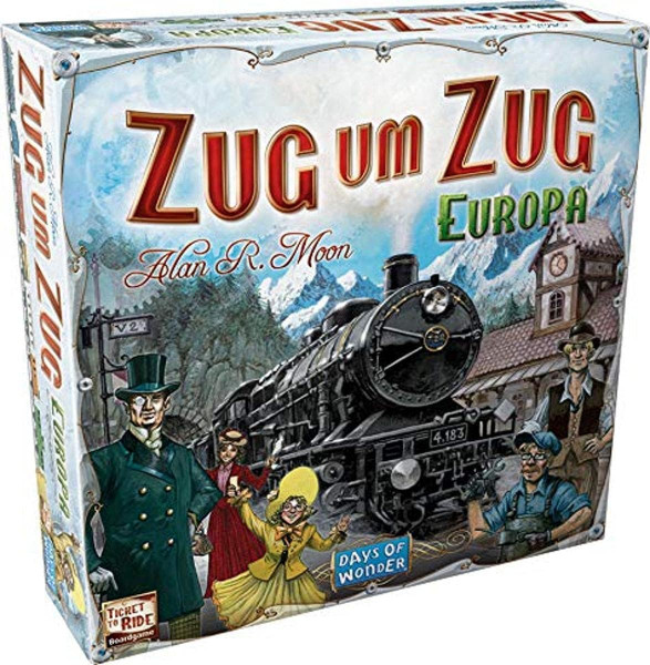 Days of Wonder Zug um Zug – Europa, Grundspiel