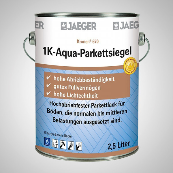Jaeger 670 1K-Aqua-Parketts. SG 2,5l